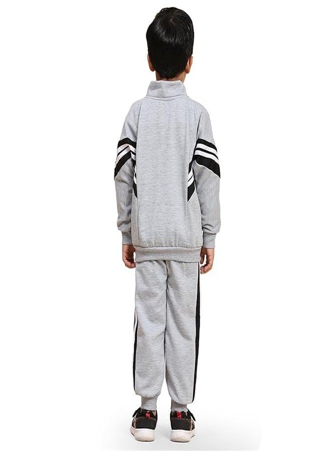 AMEEHA Kids Winter Wear Sweatshirt and Pant Set for Baby Boys & Baby Girls (4 Years-5 Years) - Image 2