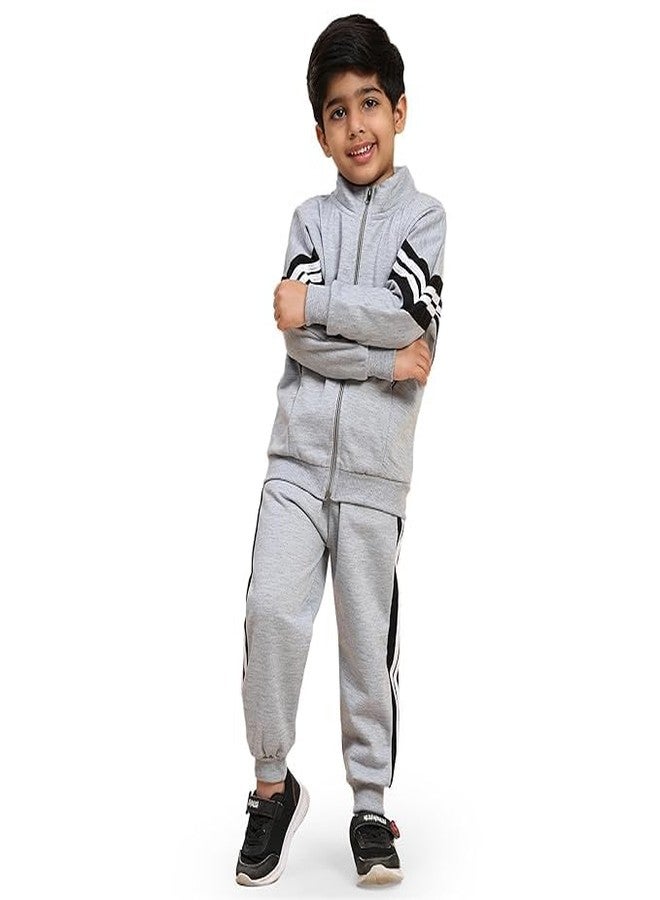 AMEEHA Kids Winter Wear Sweatshirt and Pant Set for Baby Boys & Baby Girls (4 Years-5 Years) - Image 1