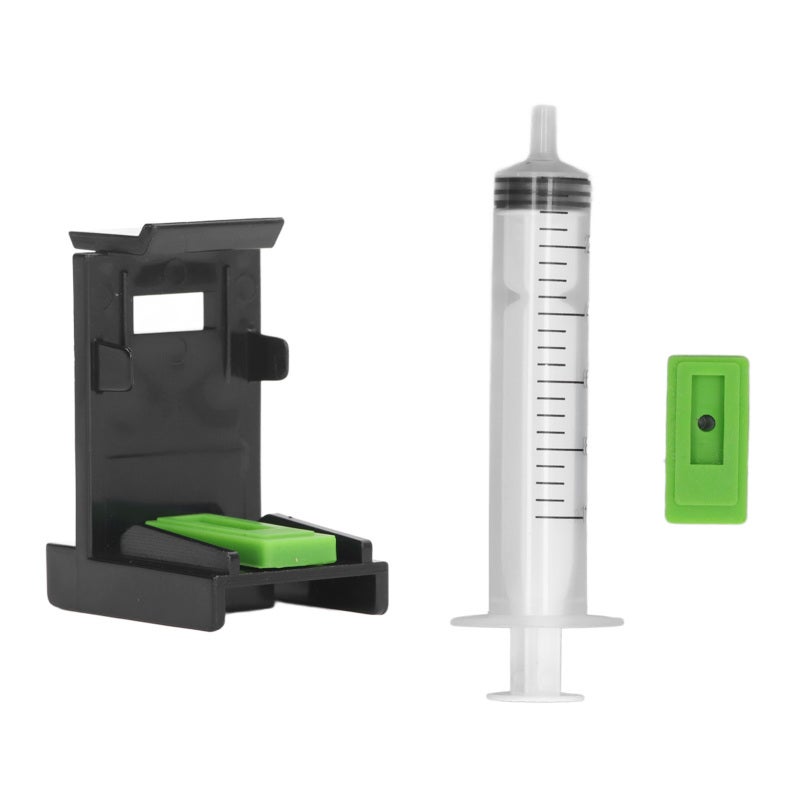 Ink Refill Kit: 10mL PP Transfer Pump Premium ABS Clip - No Mess Air Bubble Removal Ink Suction Tool for Home Office Student Printing - Image 1