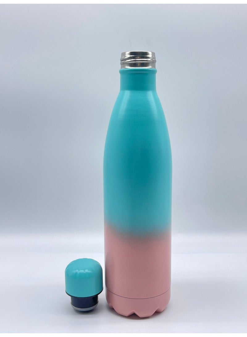 أو جي إس زجاجة مياه استانلس ستيل عازلة للبرودة 24 ساعة والحرارة 12 ساعة – أنيقة، محكمة الإغلاق وسهلة الحمل - Image 3