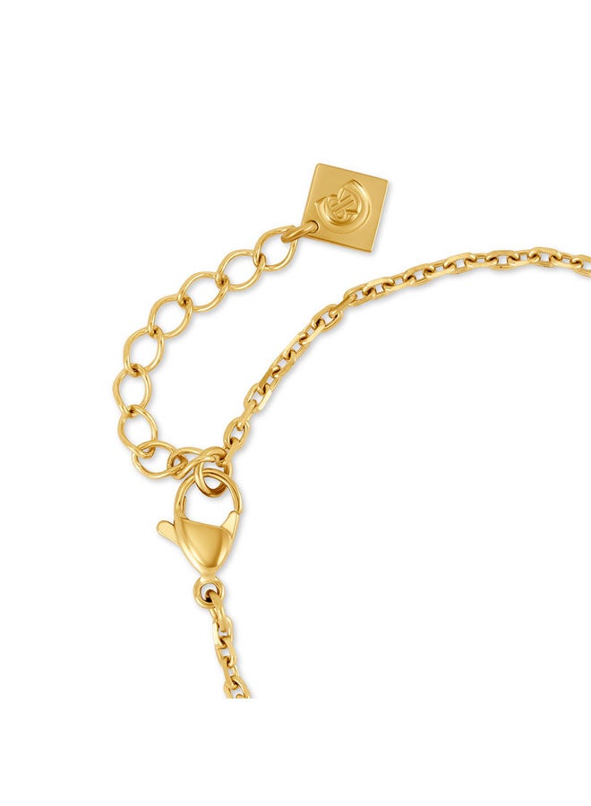 CERRUTI 1881 Marina Gold Double C Logo Bracelet for Women - Image 3