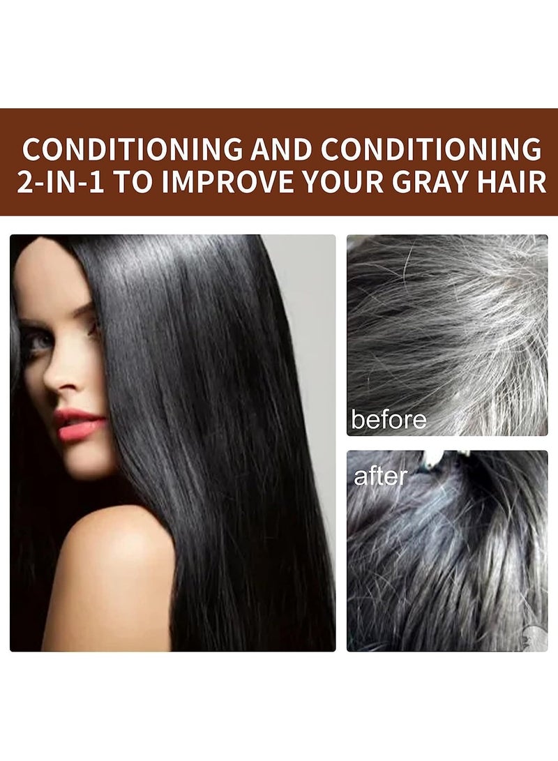 RAKO New Hair Darkening Shampoo Bar, (1PC-Black) - Image 3