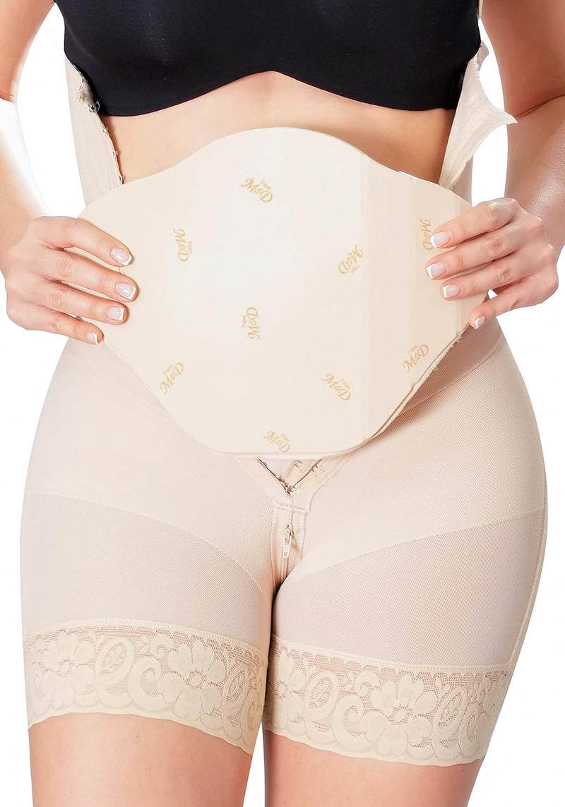 MD لوح بطن ليفو فوم بعد جراحة شفط الدهون | لوح بطني للتعافي من عملية شد البطن - Image 2