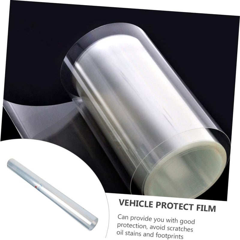PRETYZOOM Car Protective Film Transparent Anti-Scratch Vehicle Film Body Wrap Easy to Apply High Heat Resistance for Car Paint Protection - Image 4