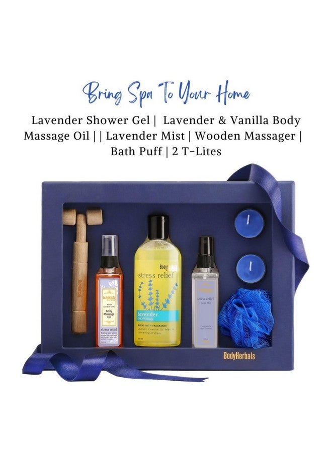 BodyHerbals Lavender Essentials Bath & Body Gift Set For Women & Men| Skin Care Kit | Gift Box Hamper For Couple| Set Of 6 Pcs| Luxury Gift For Birthdays, Anniversaries, Christmas And Special Celebrations| 100% Vegan - Image 2