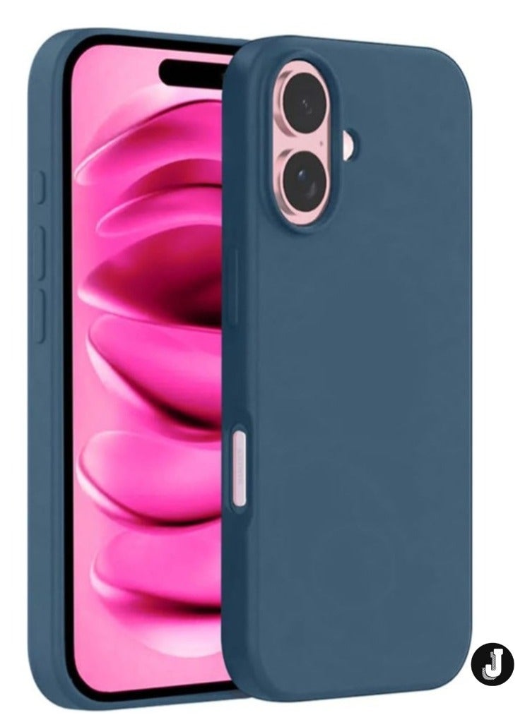 JAJEEK Liquid Silicone Case for iPhone 16 – Ultra Slim Design with Soft Anti-Scratch Microfiber Lining & Drop Protection - Image 1