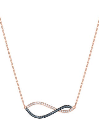 figure cross necklace