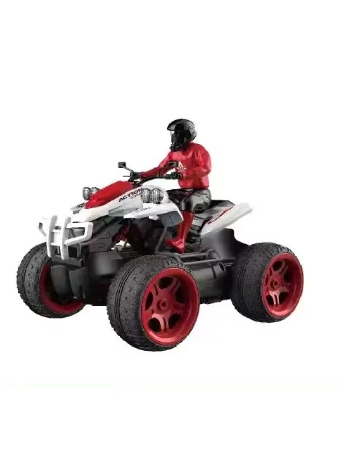 Crazon-Scale 1:14 Smoking Beach Motorcycle With Lights (R ) – Toy Vehicle for Kids Ages 3+ - Image 1