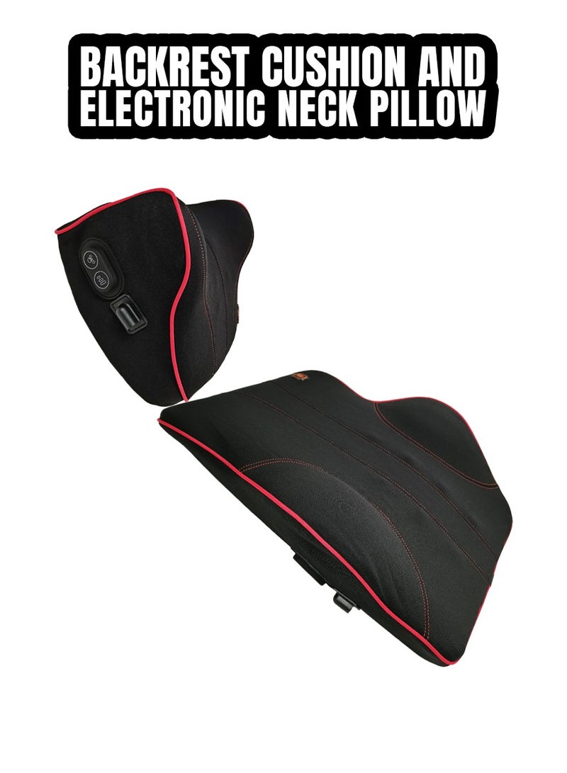 Car Seat Massager Cushion Car Seat Heater Cushion, Seat Vibration and Heating Cushion USB Plug  - Image 3