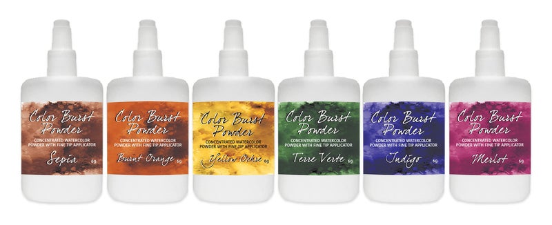 Contact USA Color Burst Powder Earth Tones 6 Pack