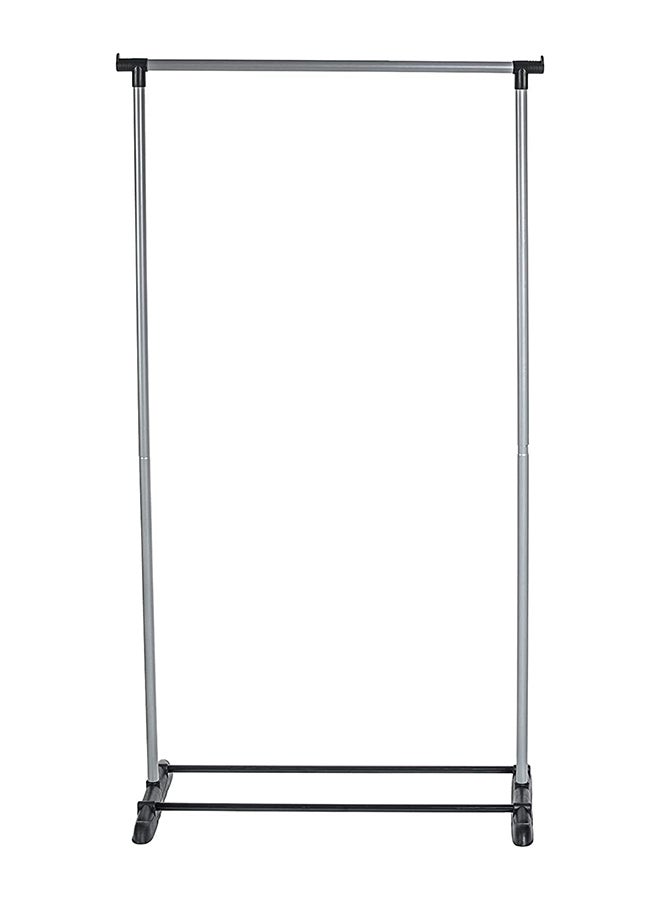 Home Pro Single Extension Garment Drying Rack - Easy Assembly, Extra Hanging Space, and Effortless Mobility with Durable Steel Design for Bedroom, Spare Room, or Laundry, 42D x 71W x 140H cm