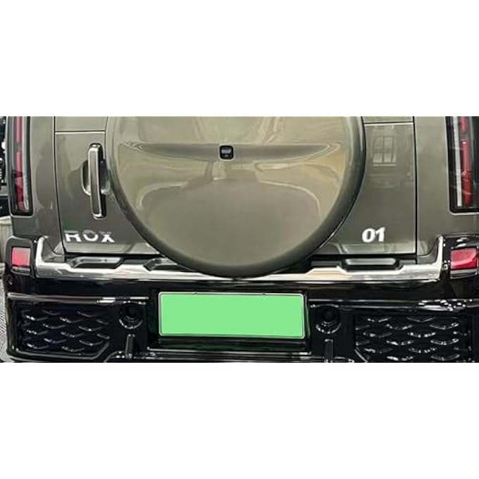 rayihni Premium Gloss Silverytailgate Emblems Compatible With Rox 01 Raised Letters For Rear Tailgate Insert Trunk Logo Badge Sticker Decal Decoration - Image 1