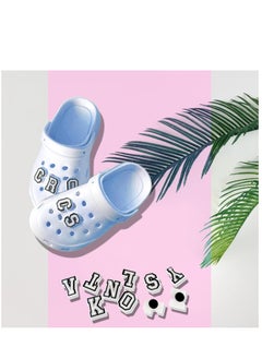 SYOSI Shoe Decoration Charms Shoe Charms for Croc 74 Pcs Letters Numbers Shoe Double A-Z Letters & 0-9# Numbers for Bracelets Decoration for Boys and girls Teens Party Favor Birthday Gifts  - Image 5