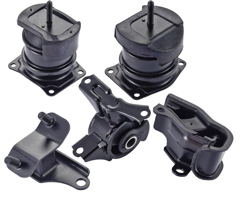 ENA Engine Motor Trans Mount Set of 5 Compatible with Honda Acura 1998 1999 2000 2001 2002 Accord 30L 1999 2000 2001 2002 2003 TL 32L Replacement for A6592 A6552 A4507 A6582 A6579