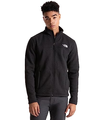 THE NORTH FACE Mens Tsillan Full Zip Jacket TNF Black Heather XLarge