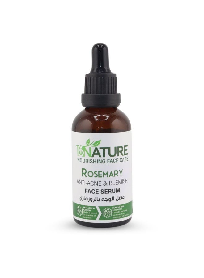 ByNature Rosemary Anti Acne & Blemish Care Face Serum 50ml