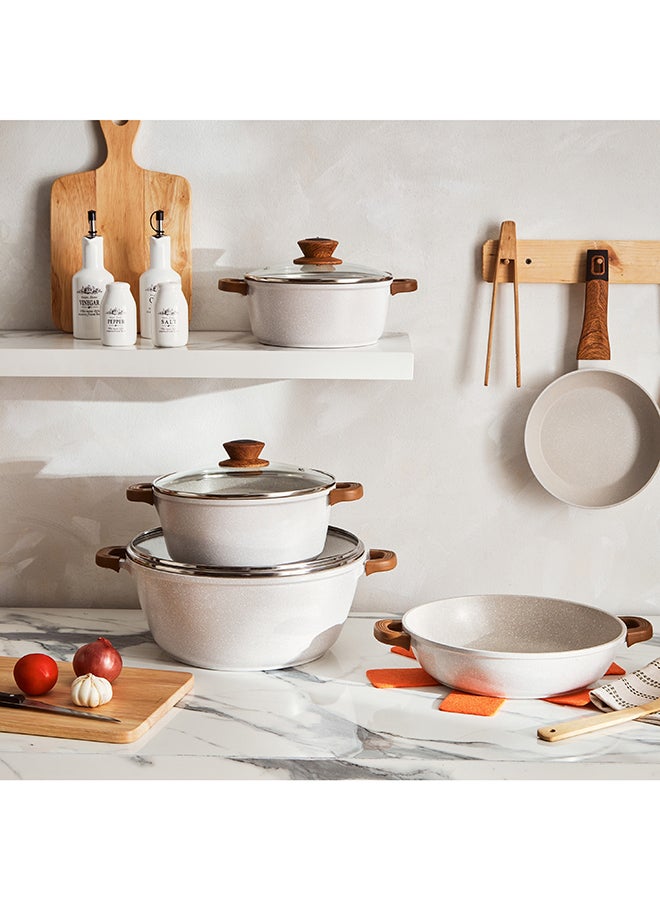 Home Box La Natura Deep Induction Casserole with Trivet 41 x 14 x 32 cm - Image 5