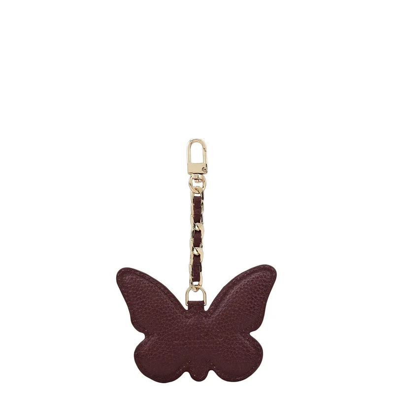 دا ميلانو Wax Leather Bag Hanging - Burgundy