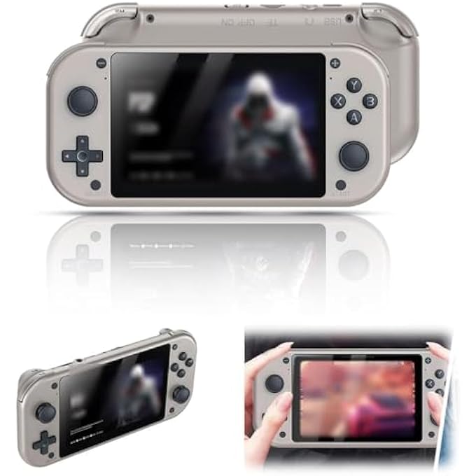 HANDHELD GAME CONSOLE, 4.3" LCD PORTABLE RETRO PLAYER WITH 20,000+ BUILT-IN GAMES, QUAD-CORE CPU, COMPACT GAMING SYSTEM FOR CLASSIC GAME FANS, GAMERS, AND COLLECTORS - Image 1