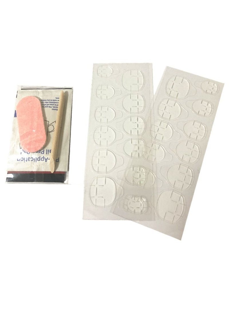 BLOOMING TIME 24-Piece Full Cover Press Fake Nails Nude  - Image 3