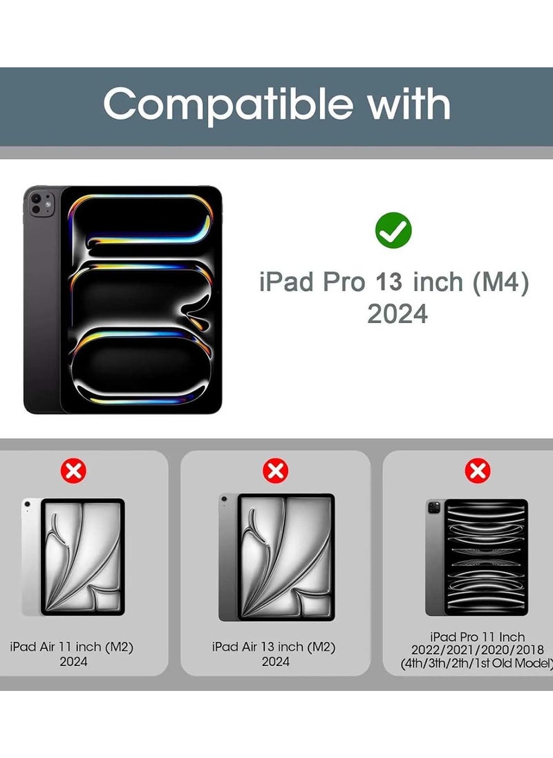 YoYoTech Screen Protector for iPad Pro 13-inch 2024 7th Gen [A2926 A3007] 9H Hardness,Anti-Fingerprint,Anti Scratch Full Screen Coverage Tempered Glass  - Image 2