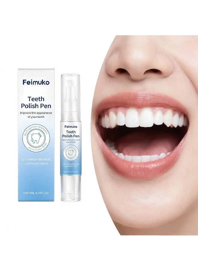 Feimuko Tooth whitening paste - Purisa stain remover and gum protector with a gentle formula for daily cleaning and oral hygiene, ensuring fresh breath - Image 1