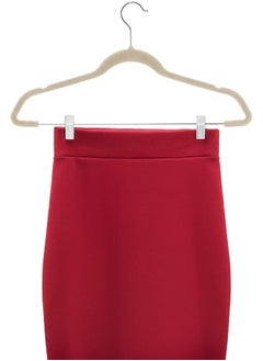 ZOBER Velvet Hangers With Clips - Pack Of 20 Metal Clip Hangers For Pants - Notched Ivory Velvet Skirt Hangers For Pants, Skirts, Suits, Dresses & Shirts W/ 360 Degree Hook - Non Slip Felt Hangers  - Image 4