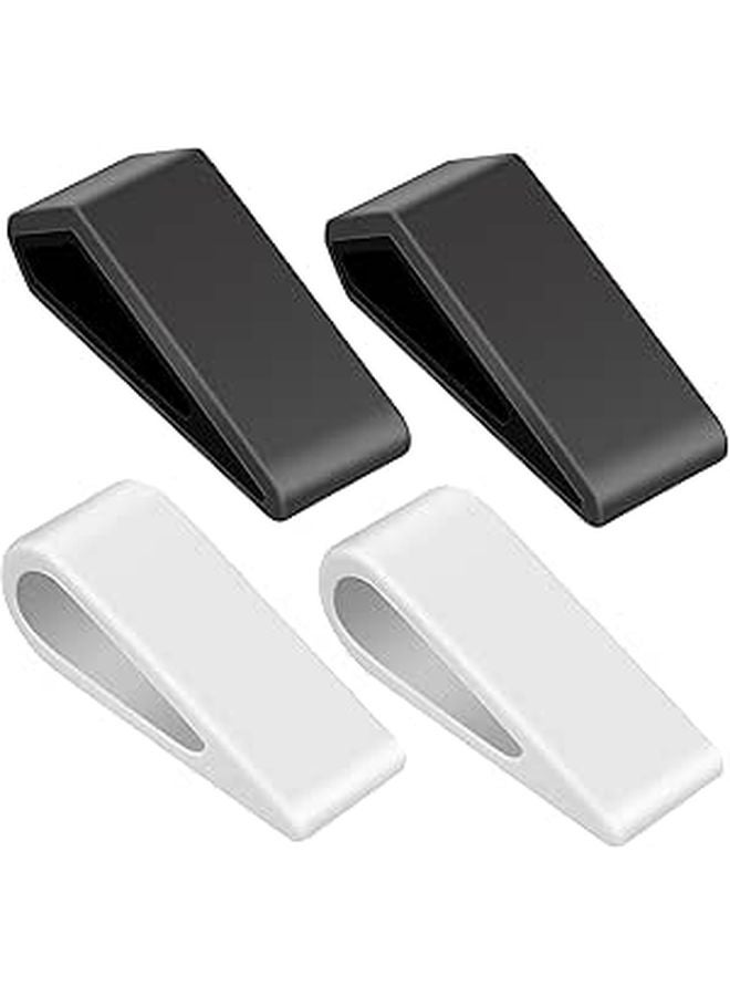 4 Pcs Ventilated Laptop Stand Riser Holder with Non Slip Base for Home Office Desk - Image 1