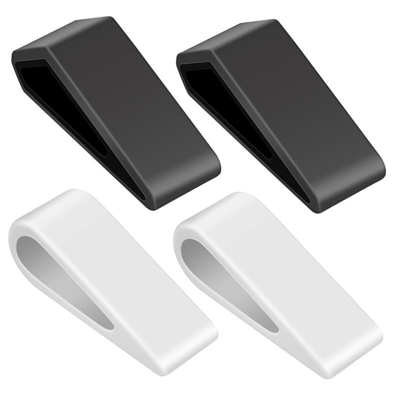4 Pcs Ventilated Laptop Stand Riser Holder with Non Slip Base for Home Office Desk - Image 2