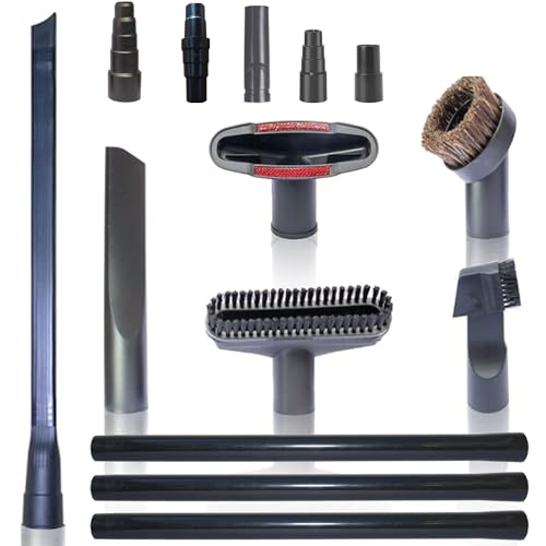 VACEXT Household Cleaning Kit Attachments Vacuum Cleaner Accessories Universal Vacuum Hose Adapters Flexible Crevice Tool for Dryer Lint Vent Trap Cleaner - Image 1