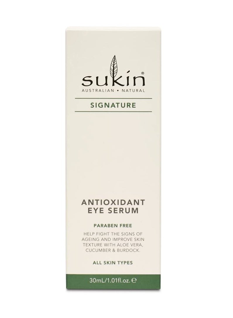 Sukin Signature Antioxidant Eye Serum | Anti-Aging & Puffiness Reduction | Hydrating & Nourishing | Organic Australian Skincare | 30Ml - Image 2