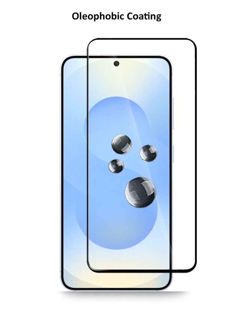 S-TOP حماية شاشة زجاجية مقسّاة HD بصلابة 9H تغطي كامل الشاشة لجهاز سامسونج جالاكسي S25 بلس 2025 - مضادة للخدوش، مضادة لبصمات الأصابع، وتقنية خالية من الفقاعات - Image 5