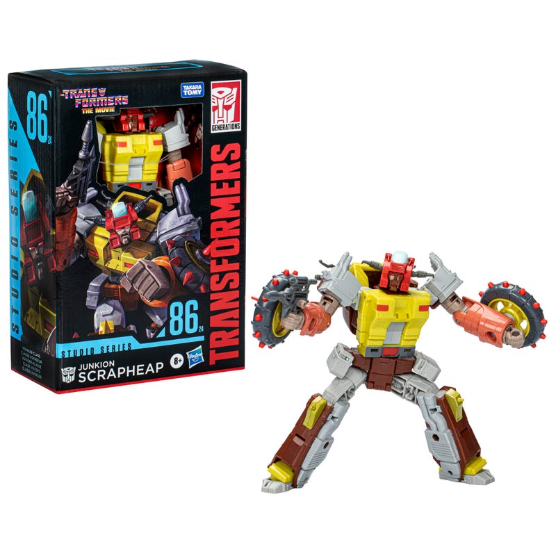 Transformers Toys Studio Series Voyager The The Movie 86-24 Junkion Scrapheap, 6.5-inch Converting Action Figure, 8+ - Image 3