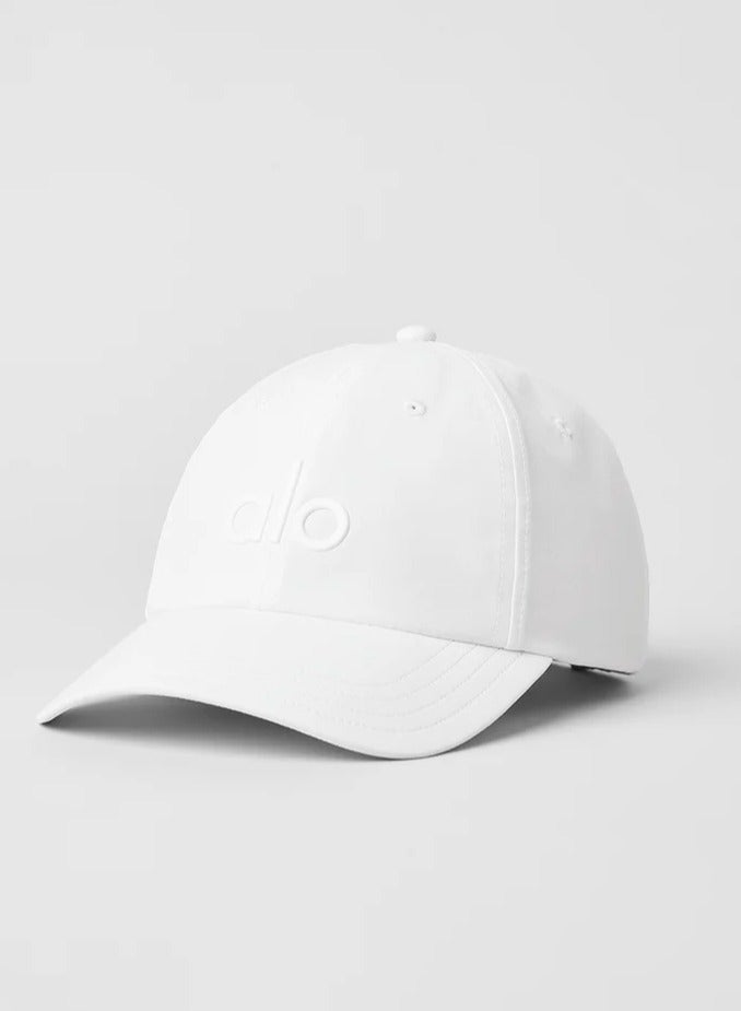 Alo Yoga Performance Off-Duty Cap-White - Image 3