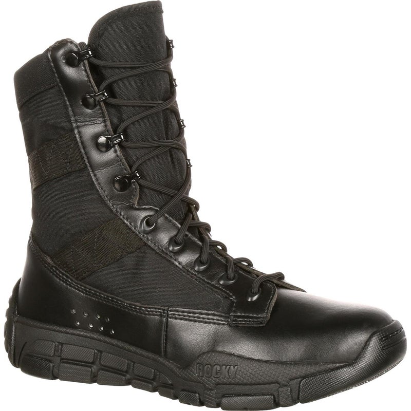 ROCKY C4T Military Inspired Public Service Boot Black Size 95M
