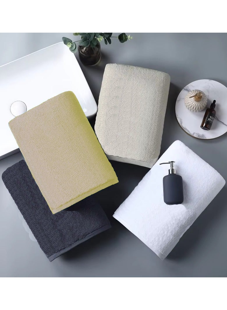 MAXQON Pack Of 4 - Hand Towel - 100% Cotton 600 GSM Medium Size (45x75cm) Highly Absorbent And Super Durable  - Image 4