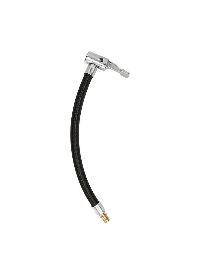 Generic - Bike Motorcycle Car Tire Air Inflator Hose Inflatable Tube Hose Tire Valve Connect Pipe Connection Air Chuck Inflator Compressor Pump Extension Hose Adapter - Image 1