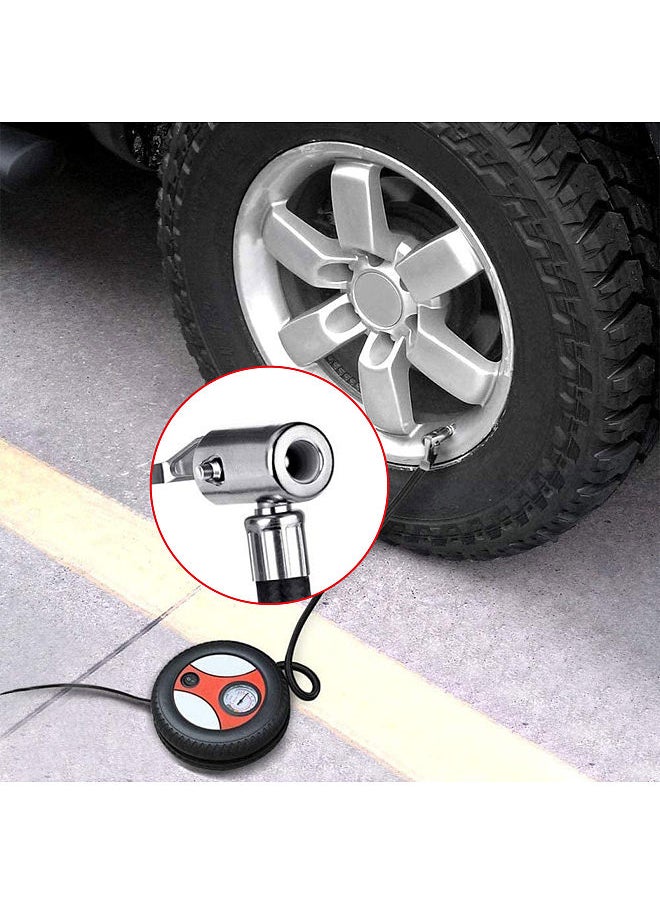 Generic - Bike Motorcycle Car Tire Air Inflator Hose Inflatable Tube Hose Tire Valve Connect Pipe Connection Air Chuck Inflator Compressor Pump Extension Hose Adapter - Image 1
