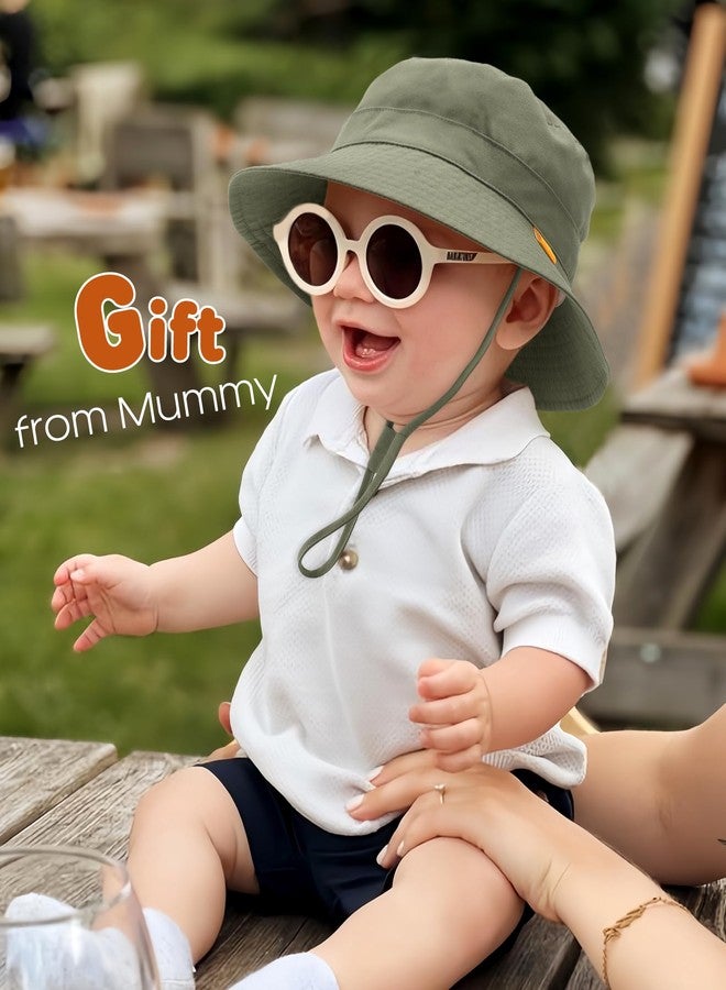 FURTALK Baby Sun Hat Toddler Boys Girls Bucket Hat for Kids 0-5 Years UPF 50+ Sun Protective Child Summer Beach Hats - Image 3
