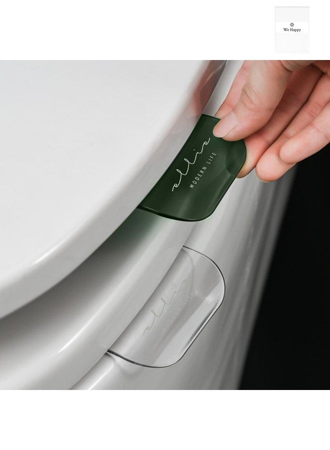 وي هابي 2 قطعة المرحاض مقعد رافع لاصق رفع الجهاز لغطاء المرحاض ، اكسسوارات الحمام الذكية ، يأتي بألوان متنوعة - Image 1