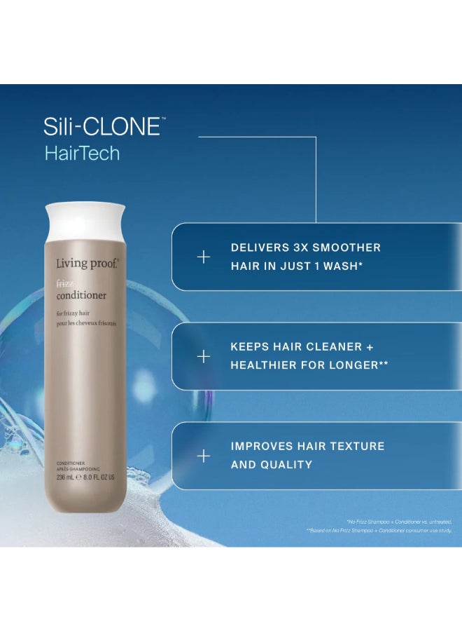 Living Proof Frizz-Fighting No Frizz Conditioner - Detangles & Smooths Hair, Conditions & Hydrates to Combat Frizz in All Weather (236 ml) - Image 2