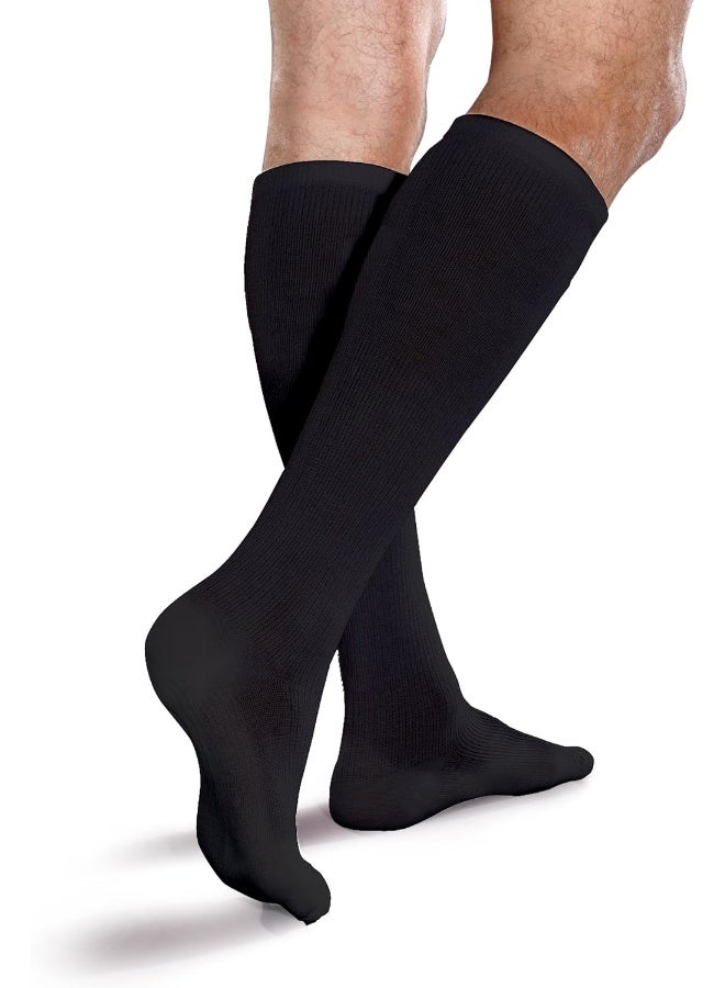 CORE-SPUN BY THERAFIRM Core-Spun Cushioned 15-20mmHg Mild Graduated Compression Support Knee High Socks  - Image 1