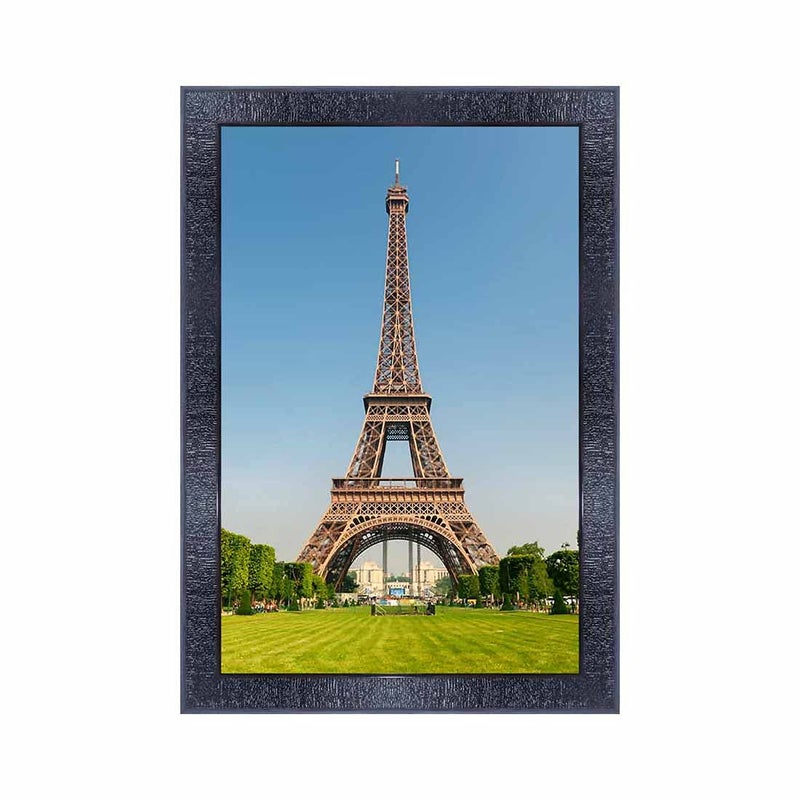 pnf Poster And Frames Eiffel Tower Landscape Scenery Wooden Photo Frame With Acrylic Sheet | Living Room, Bedroom | Home Decoration Item | Best Gifting Option (10x14inch Multicolour,Synthetic) 25384 - Image 5