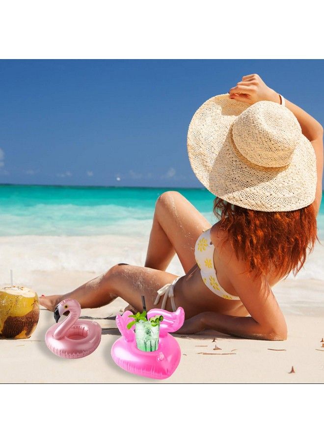 GROBRO7 12Pack Inflatable Pool Drink Holder Floating Coasters Multi Shape Swimming Cup Holder Water Floats Kids Bath Toys Great For Wedding Bachelorette Pool Party - Image 5