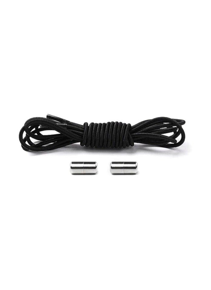 Generic - Pair of No Tie Shoe Laces Elastic, elastic laces with quick release, rubber shoelaces suitable for trainers, Shoelaces with Laces Lock, Stretchy Tieless Shoe Laces suitable for most types of shoes - Image 1