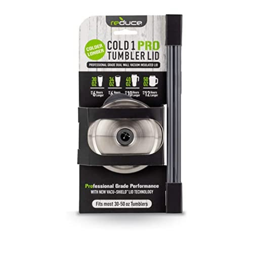 REDUCE Reduce Vacuum Insulated Cold 1 Pro Tumbler-Mug Lid - Vacu-Shield Technology Keeps Drinks Colder for Longer - - Image 2