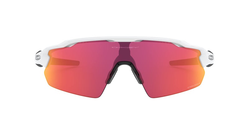 Oakley Men's OO9211 Radar EV Pitch Rectangular Sunglasses, Polished White/Prizm Field, 38 mm - Image 3