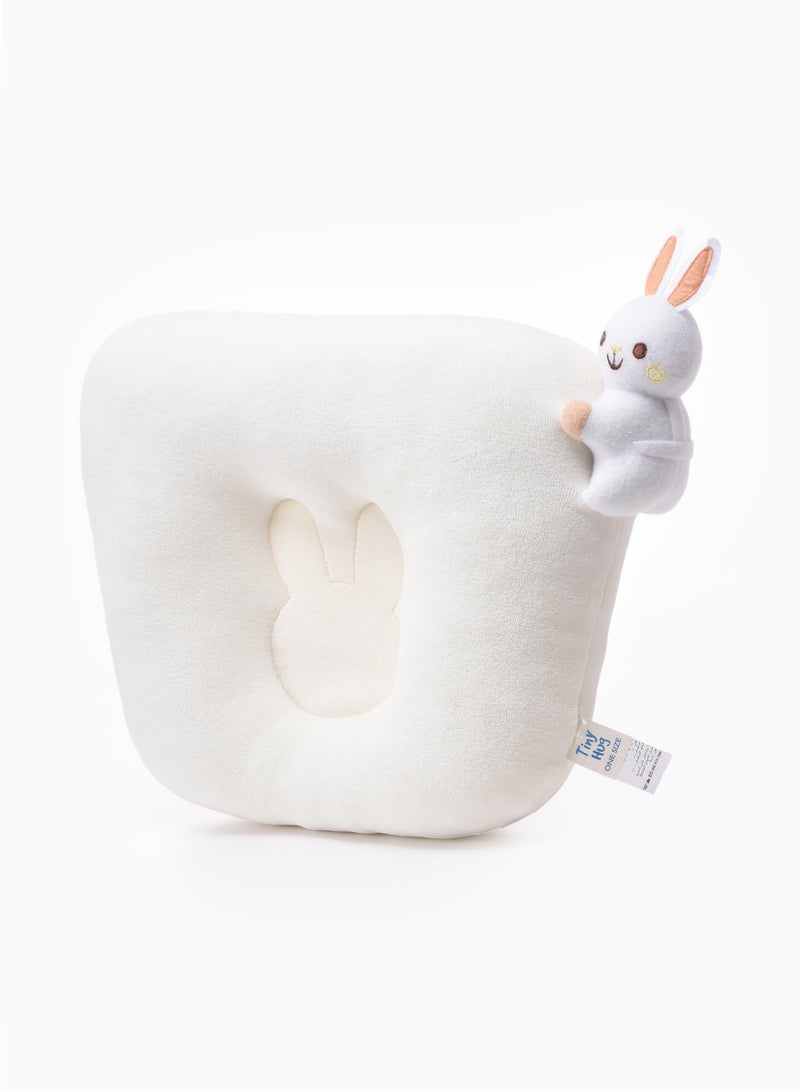 Tiny Hug Newborn Baby Pillow, Soft and Breathable Flat Pillow for Newborns, - Image 2