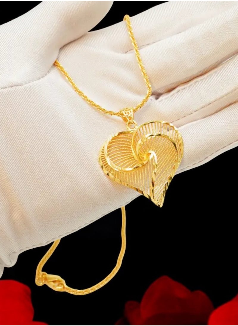 GOLDMAX 21k Gold Plated Necklace For Women  - Image 1