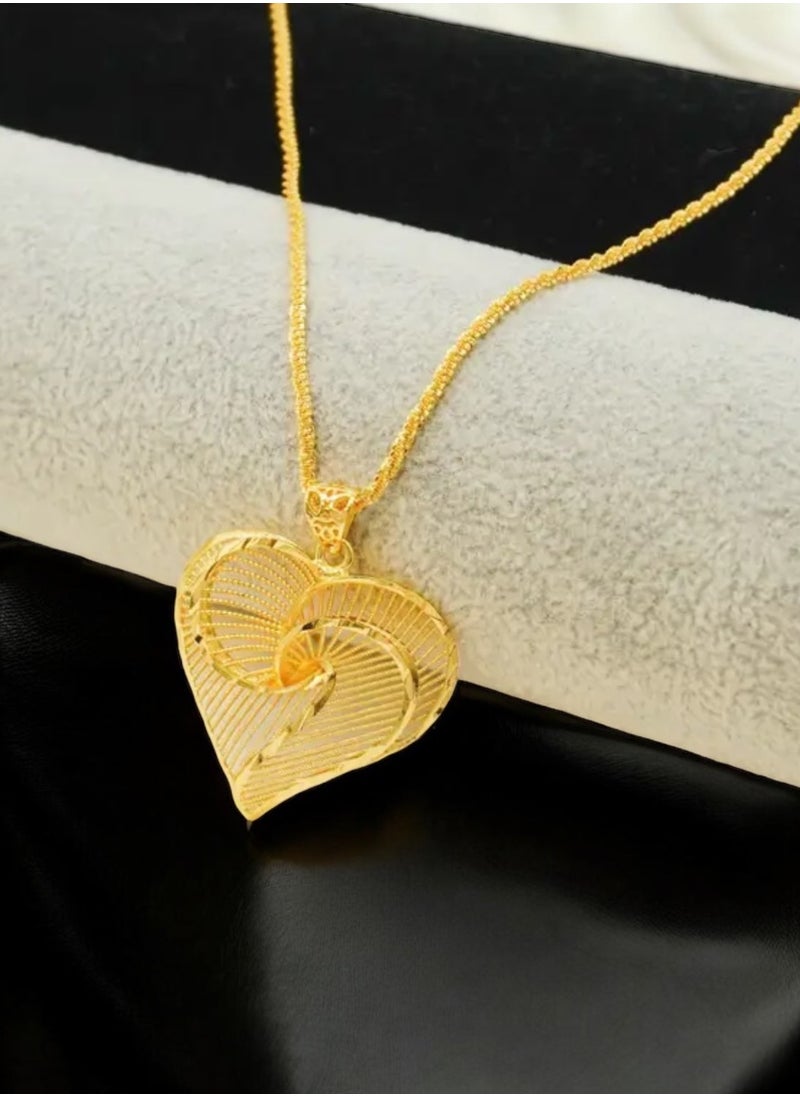 GOLDMAX 21k Gold Plated Necklace For Women  - Image 2